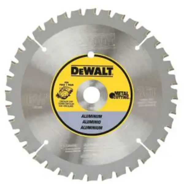 DEWALT-(DW9152): Dewalt 165Mm 36T Aluminium Cutting Ciruclar Saw Blade