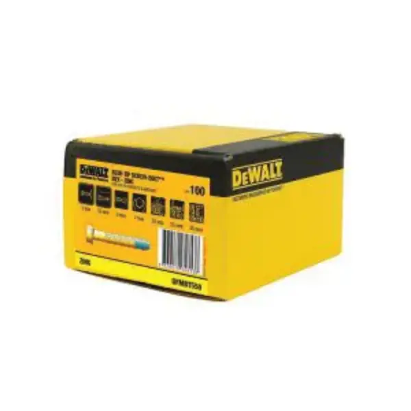 DEWALT-(DFMBT550): Dewalt Bluetip Zinc Hex 5X50Mm (Pack Of 100)