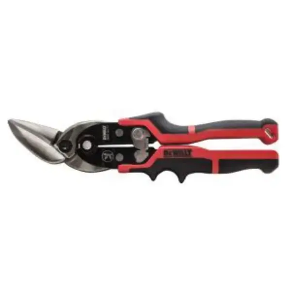 DEWALT-(DWHT14677) DEWALT-(DWHT14677): Dewalt Left Cut Offset Ergo Aviation Snip