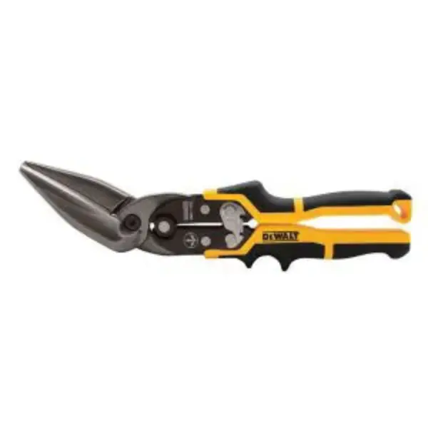 DEWALT-(DWHT14680) DEWALT-(DWHT14680): Dewalt Long Cut Offset Ergo Aviation Snip