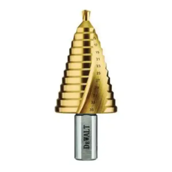 DEWALT-(DT90247-QZ): Dewalt Step Drill Bit 5Mm - 35Mm With 2Mm Steps