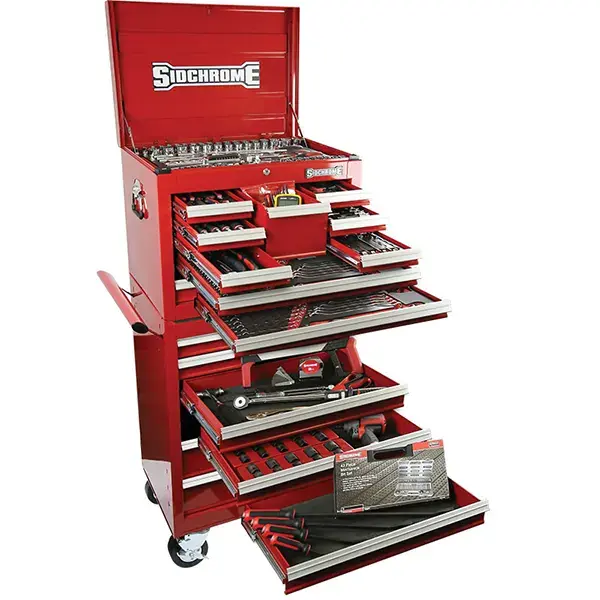 SIDCHROME-(SCMT11405): Sidchrome 334 Piece Combination Tool Kit Metric / Af