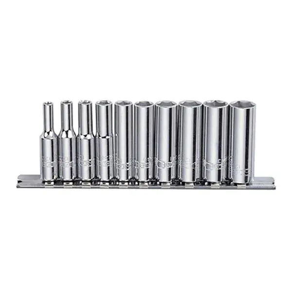 SIDCHROME-(SCMT12230): Sidchrome 10 Piece 6 Point 1/4