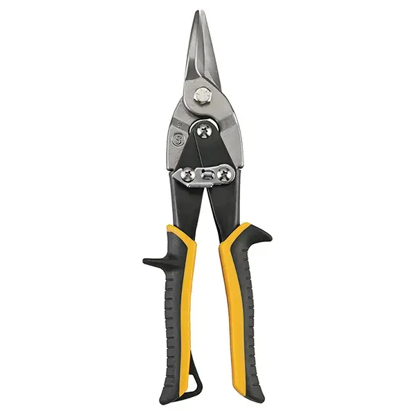SIDCHROME-(SCMT28565): Sidchrome Aviation Snips Straight Cut Yellow