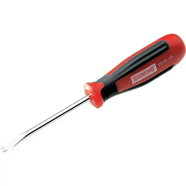 SIDCHROME-(SCMT29192) SIDCHROME-(SCMT29192): Screwdriver Slotted Bi-Material Handle Blade: 6.35 X 100Mm