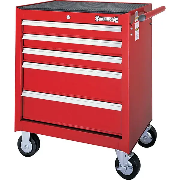 SIDCHROME-(SCMT50215): Sidchrome Roller Cabinet 5 Drawer