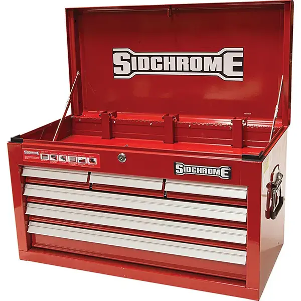 SIDCHROME-(SCMT50216): Sidchrome Top Chest 6 Drawer
