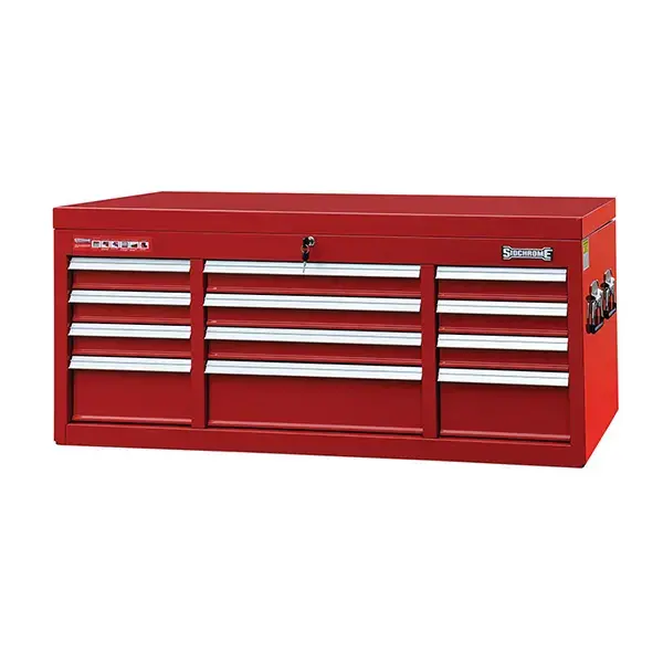 SIDCHROME-(SCMT50272): Sidchrome Top Chest Triple Bank 12 Drawer