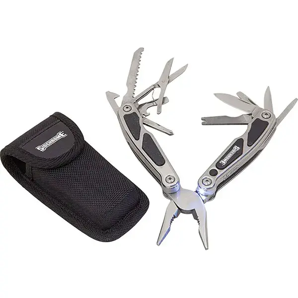 SIDCHROME-(SCMT70068) SIDCHROME-(SCMT70068): Multi Tool With Led 15-In-1