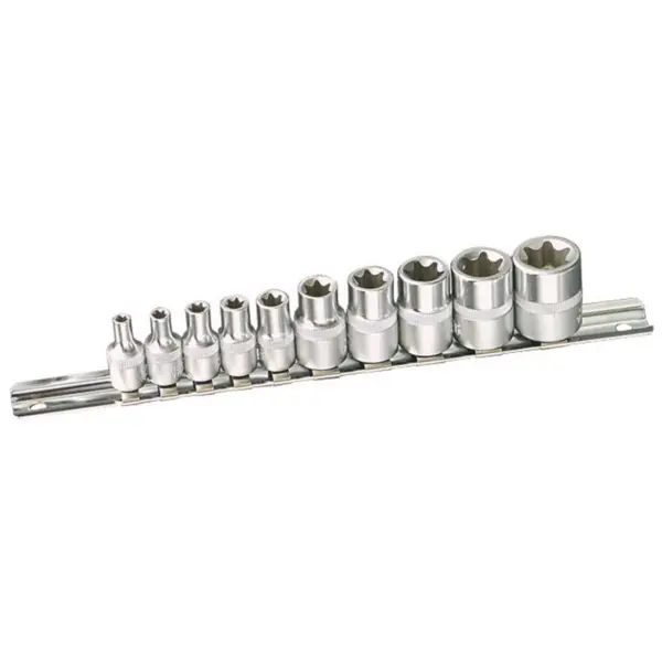 KINCROME-Socket Set E-Torx 10Pce-02093 Kincrome-Socket Set E-Torx 10Pce-02093: Socket Set E-Torx 10Pce