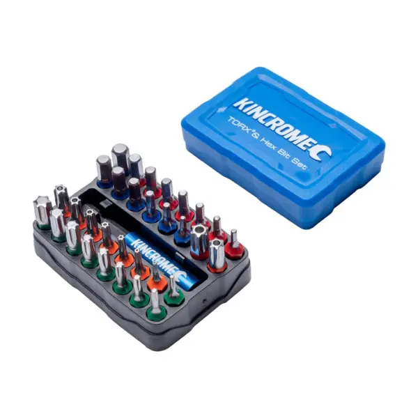 KINCROME-Torx & Hex Bit/Hold Set 33Pc-13651 Kincrome-Torx & Hex Bit/Hold Set 33Pc-13651: Torx & Hex Bit/Hold Set 33Pc
