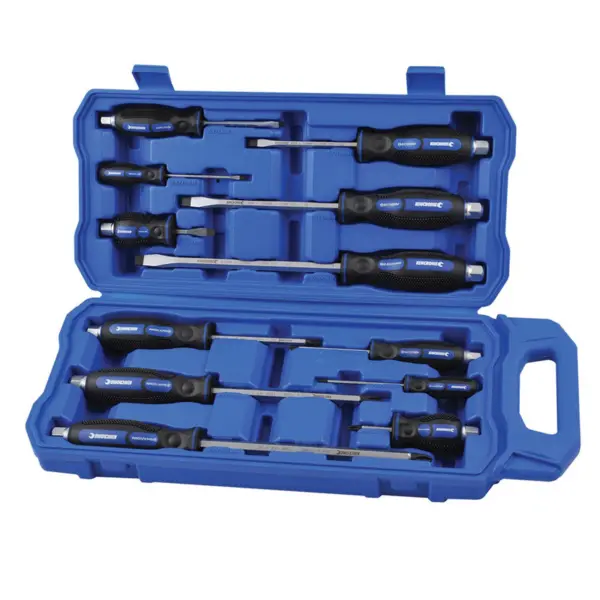 KINCROME-Screwdriver Set Go Through 12Pce-32069 Kincrome-Screwdriver Set Go Through 12Pce-32069: Screwdriver Set Go Through 12Pce