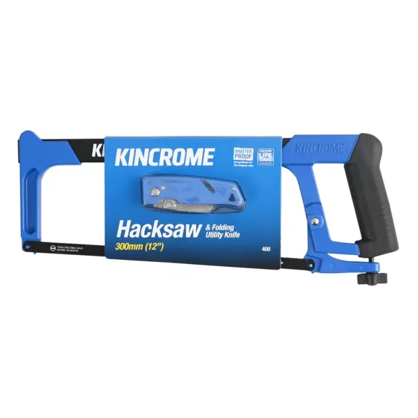 KINCROME-Hacksaw Heavy Duty W/Knife-400 Kincrome-Hacksaw Heavy Duty W/Knife-400: Hacksaw Heavy Duty W/Knife