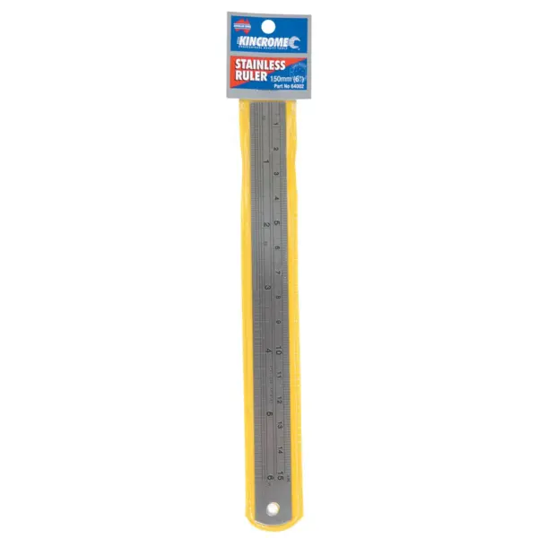 KINCROME-Stainless Steel Rule 6-64002 Kincrome-Stainless Steel Rule 6-64002: Stainless Steel Rule 6