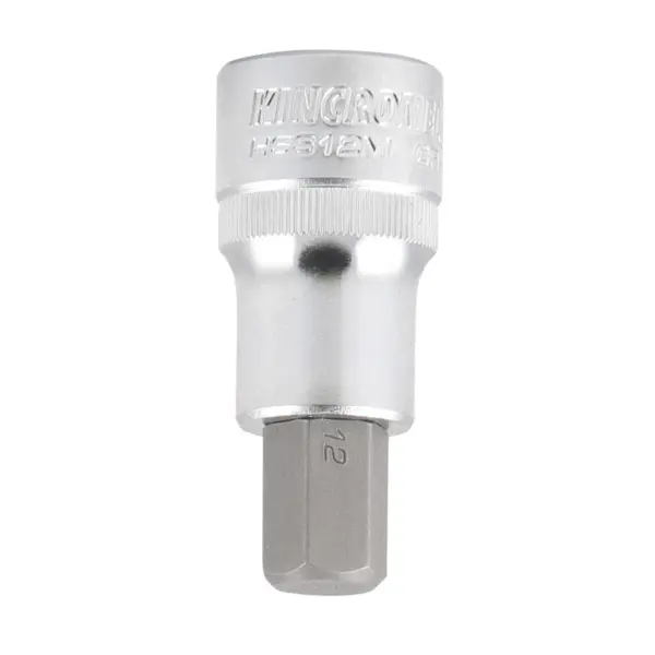 KINCROME-Socket Hex Bit 12Mm-55Mm(L)-HSS12M Kincrome-Socket Hex Bit 12Mm-55Mm(L)-Hss12M: Socket Hex Bit 12Mm-55Mm(L)