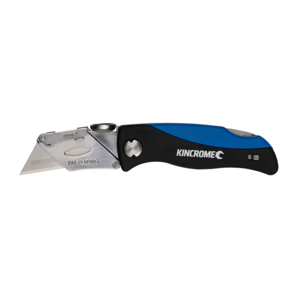 KINCROME-Folding Utility Knife Delux-K060012 Kincrome-Folding Utility Knife Delux-K060012: Folding Utility Knife Delux
