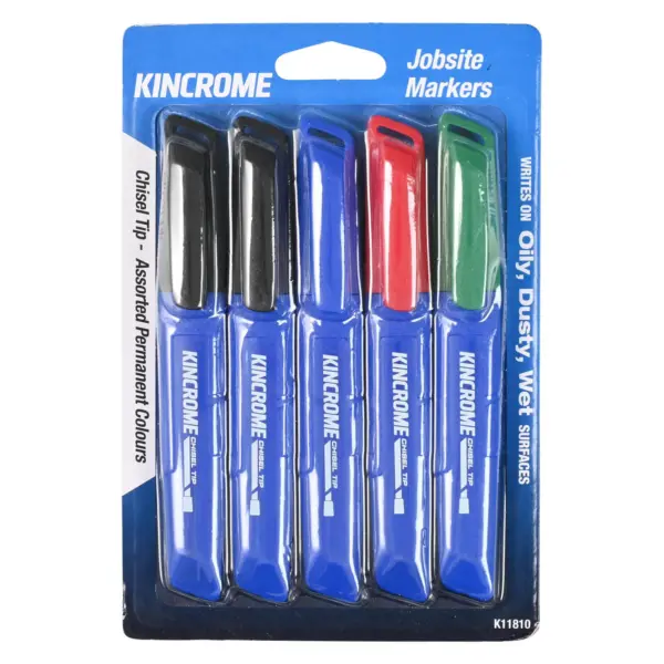 Kincrome-Med C/Pt Marker 5Pk - Mixed-K11810: Med C/Pt Marker 5Pk - Mixed