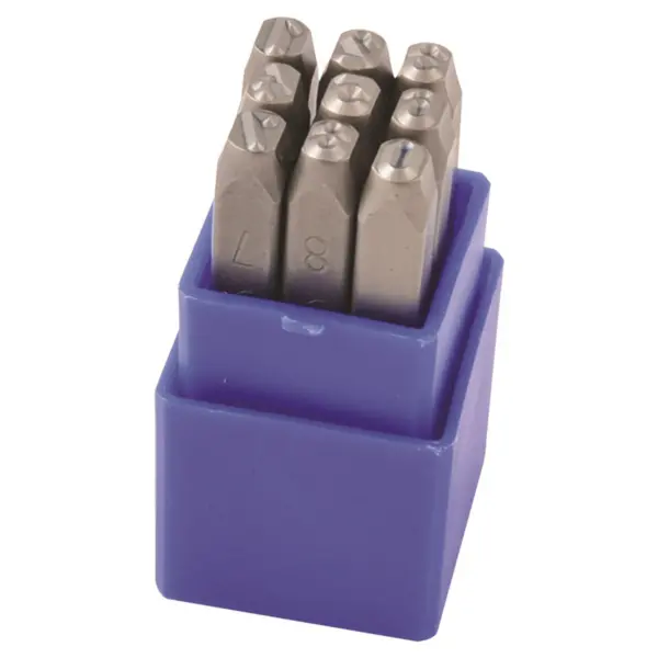 KINCROME-Number Stamp Set 5Mm 9Pc-K15003 Kincrome-Number Stamp Set 5Mm 9Pc-K15003: Number Stamp Set 5Mm 9Pc