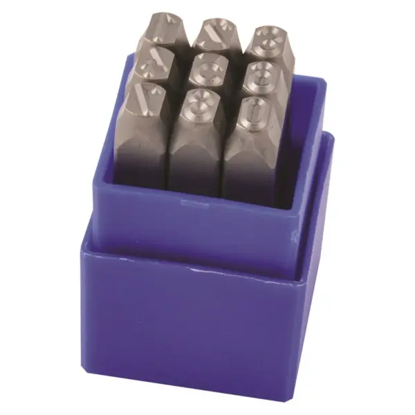KINCROME-Number Stamp Set 8Mm 9Pc-K15004 Kincrome-Number Stamp Set 8Mm 9Pc-K15004: Number Stamp Set 8Mm 9Pc