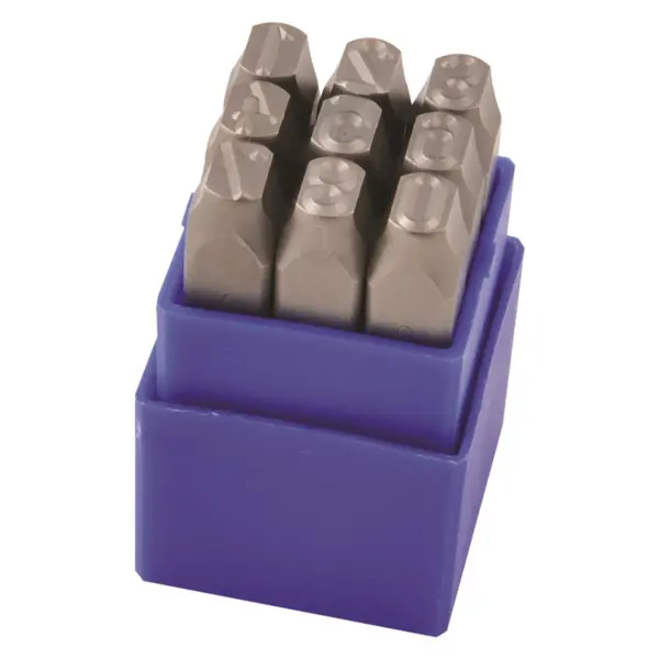 KINCROME-Number Stamp Set 10Mm 9Pc-K15005 Kincrome-Number Stamp Set 10Mm 9Pc-K15005: Number Stamp Set 10Mm 9Pc