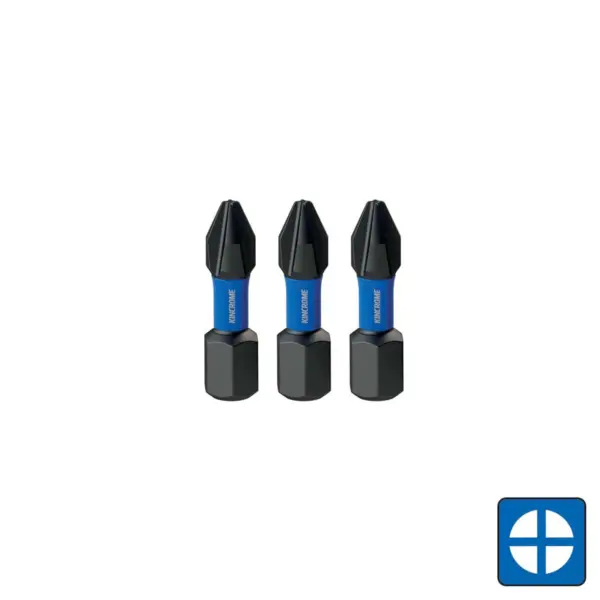 KINCROME-Impact Bit Ph#1 25Mm 3 Pck-K21220 Kincrome-Impact Bit Ph#1 25Mm 3 Pck-K21220: Impact Bit Ph#1 25Mm 3 Pck