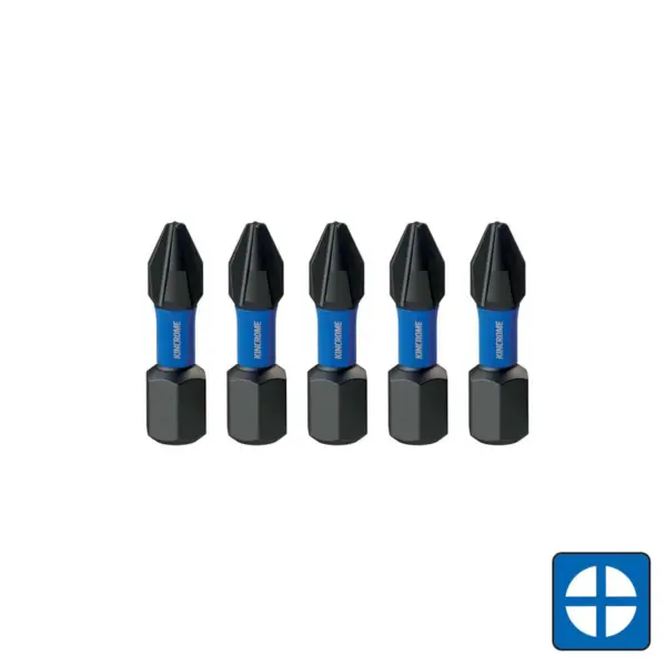 KINCROME-Impact Bit Ph#1 25Mm 5 Pck-K21221 Kincrome-Impact Bit Ph#1 25Mm 5 Pck-K21221: Impact Bit Ph#1 25Mm 5 Pck