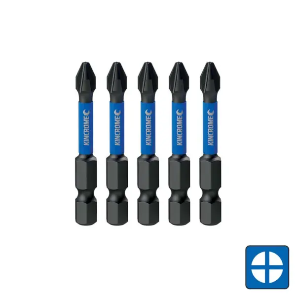 KINCROME-Impact Bit Ph#1 50Mm 5 Pck-K21223 Kincrome-Impact Bit Ph#1 50Mm 5 Pck-K21223: Impact Bit Ph#1 50Mm 5 Pck