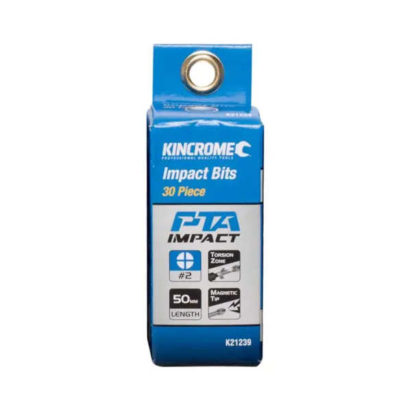 Kincrome-Impact Bit Ph#2 50Mm 30 Pck-K21239: Impact Bit Ph#2 50Mm 30 Pck