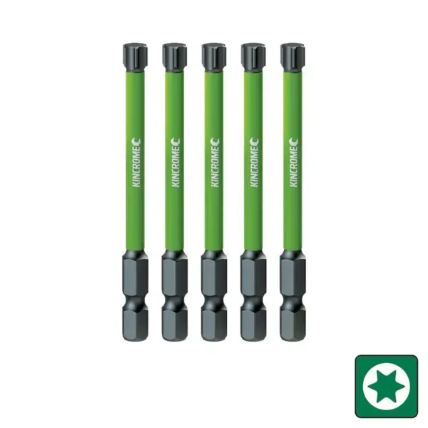 Kincrome-Impact Bit Torx T20 75Mm 5 Pck-K21396: Impact Bit Torx T20 75Mm 5 Pck