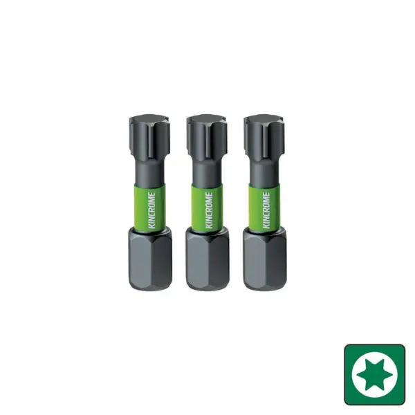 Kincrome-Impact Bit Torx T25 25Mm 3 Pck-K21401: Impact Bit Torx T25 25Mm 3 Pck