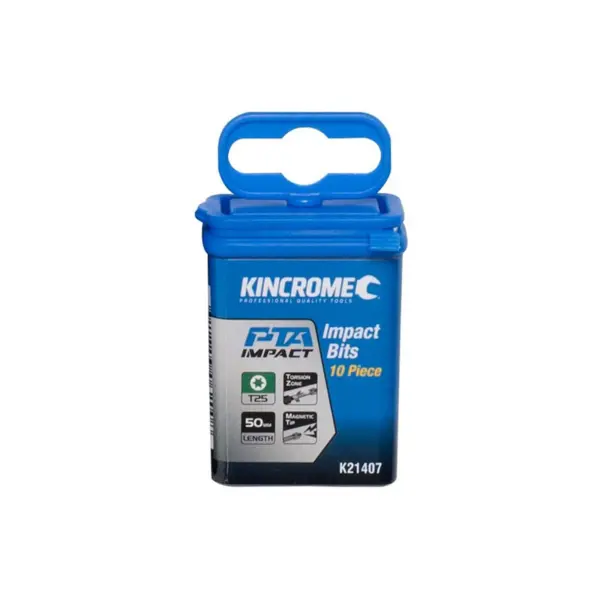 Kincrome-Impact Bit Torx T25 50Mm 10Pck-K21407: Impact Bit Torx T25 50Mm 10Pck