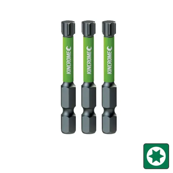 Kincrome-Impact Bit Torx T40 50Mm 3 Pck-K21436: Impact Bit Torx T40 50Mm 3 Pck