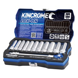 Kincrome-Lokon Set 3/8 Deep&Ext 13P-Met-K27056: Lokon Set 3/8 Deep&Ext 13P-Met