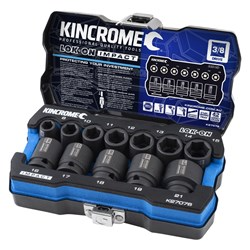 Kincrome-Lokon Imp Set 12P 3/8 Met-K27076: Lokon Imp Set 12P 3/8 Met