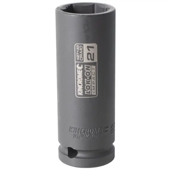 KINCROME-Lokon Imp Skt Deep 1/2Drv 21Mm-K27133 Kincrome-Lokon Imp Skt Deep 1/2Drv 21Mm-K27133: Lokon Imp Skt Deep 1/2Drv 21Mm
