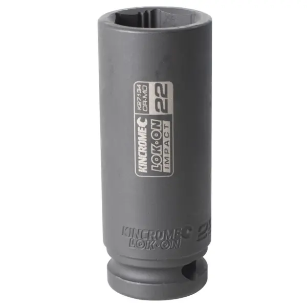 KINCROME-Lokon Imp Skt Deep 1/2Drv 22Mm-K27134 Kincrome-Lokon Imp Skt Deep 1/2Drv 22Mm-K27134: Lokon Imp Skt Deep 1/2Drv 22Mm