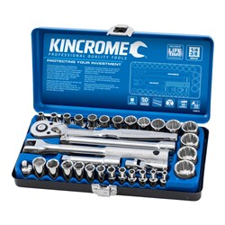 KINCROME-Skt Set 33P 1/4 & 3/8 Dr Met-K28015 Kincrome-Skt Set 33P 1/4 & 3/8 Dr Met-K28015: Skt Set 33P 1/4 & 3/8 Dr Met