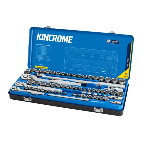 KINCROME-Skt Set 74P 1/4 Kincrome-Skt Set 74P 1/4