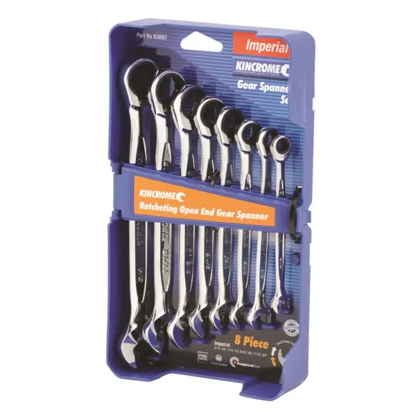 KINCROME-8P Open End Rat Gear Spn – Imp-K3097 Kincrome-8P Open End Rat Gear Spn - Imp-K3097: 8P Open End Rat Gear Spn - Imp
