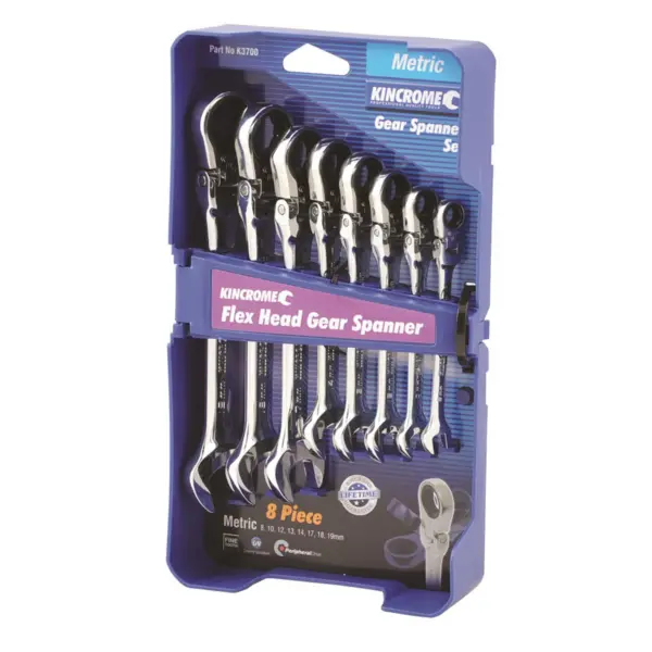 KINCROME-8P Flex Head G/Spn Nonlock-Met-K3700 Kincrome-8P Flex Head G/Spn Nonlock-Met-K3700: 8P Flex Head G/Spn Nonlock-Met