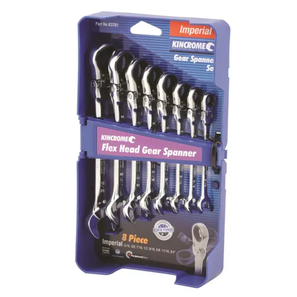 KINCROME-8P Flex Head G/Spn Nonlock-Imp-K3701 Kincrome-8P Flex Head G/Spn Nonlock-Imp-K3701: 8P Flex Head G/Spn Nonlock-Imp
