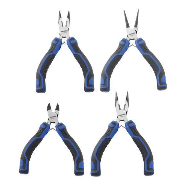 KINCROME-4 Piece Mini Tech Plier Set-K4226 Kincrome-4 Piece Mini Tech Plier Set-K4226: 4 Piece Mini Tech Plier Set