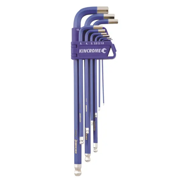 KINCROME-Key Wrench Set 9Pce Metric-K5043 Kincrome-Key Wrench Set 9Pce Metric-K5043: Key Wrench Set 9Pce Metric