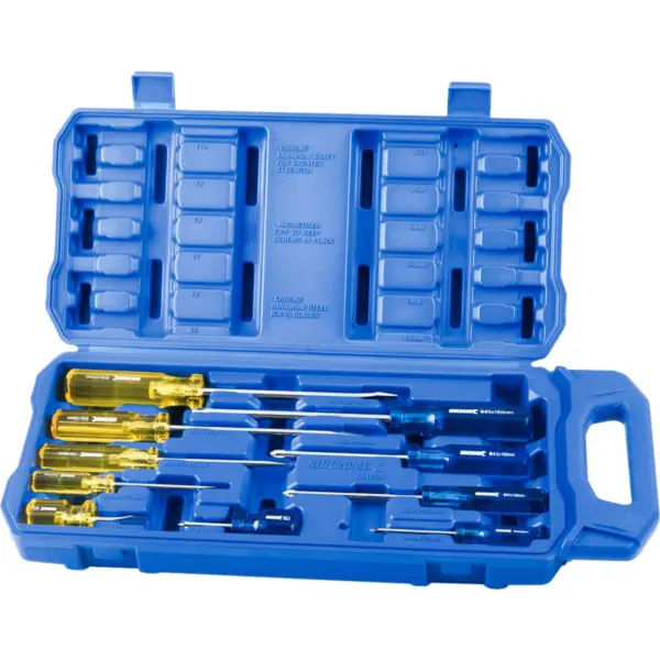 KINCROME-Screwdriver Set Acetate 10Pc-K5052 Kincrome-Screwdriver Set Acetate 10Pc-K5052: Screwdriver Set Acetate 10Pc