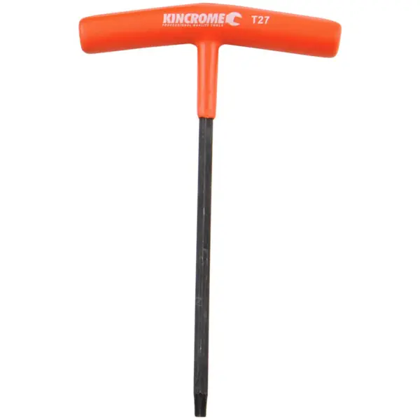 Kincrome-T27 -T-Handle T/Proof Torx Key-K5084-5: T27 -T-Handle T/Proof Torx Key