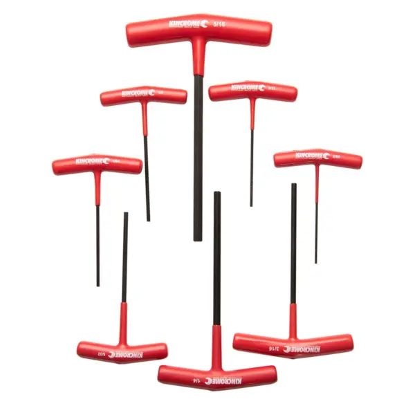 Kincrome-8Pce T/Hdl Hex Key Set-Imp-K5282: 8Pce T/Hdl Hex Key Set-Imp