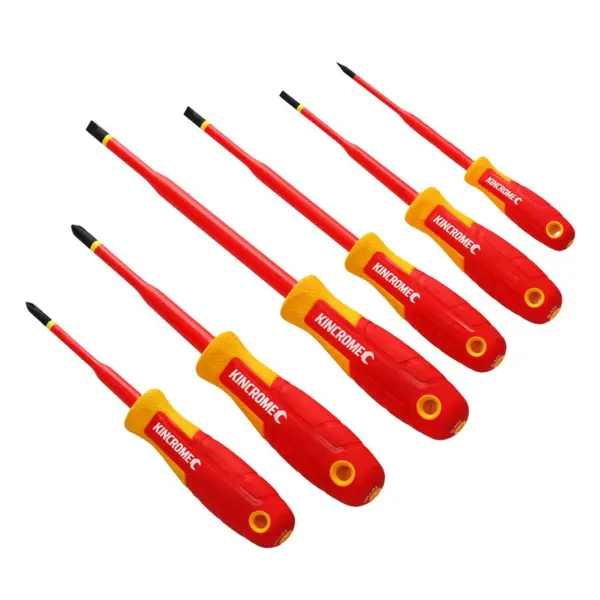 KINCROME-6Pc Screwdriver Set Vde-K5618 Kincrome-6Pc Screwdriver Set Vde-K5618: 6Pc Screwdriver Set Vde