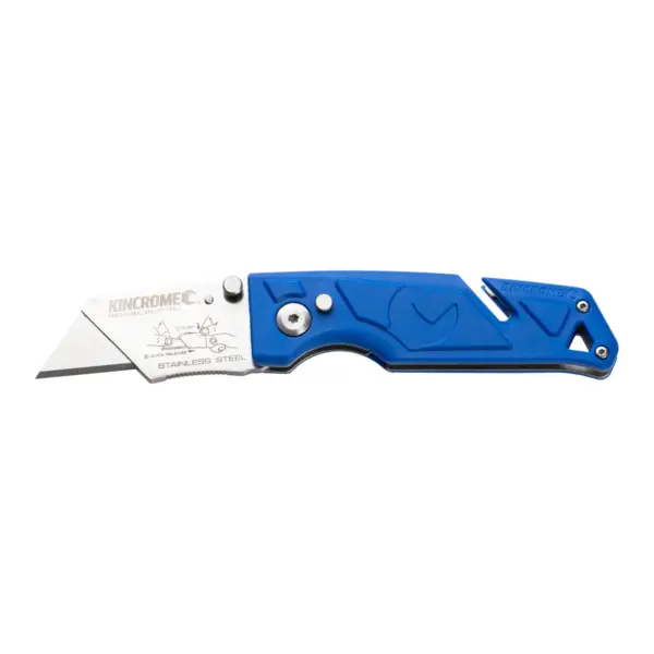 KINCROME-Folding Utility Knife Plastic-K6100 Kincrome-Folding Utility Knife Plastic-K6100: Folding Utility Knife Plastic