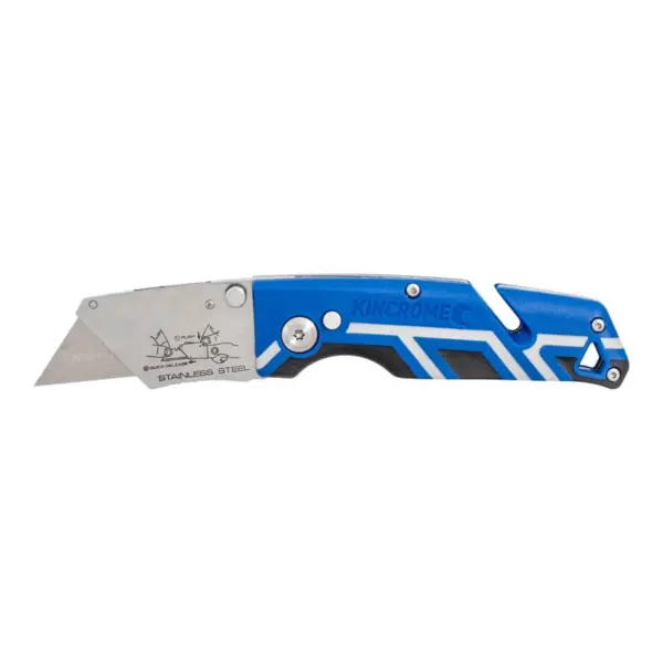 KINCROME-Folding Utility Knife-Trpl Grp-K6266 Kincrome-Folding Utility Knife-Trpl Grp-K6266: Folding Utility Knife-Trpl Grp