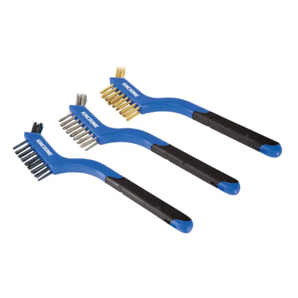 KINCROME-Wire Brush Set Small 3Pce-K6350 Kincrome-Wire Brush Set Small 3Pce-K6350: Wire Brush Set Small 3Pce